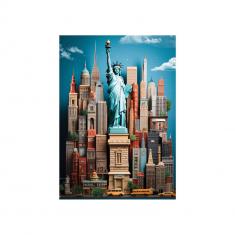 1500-teiliges Puzzle: New York