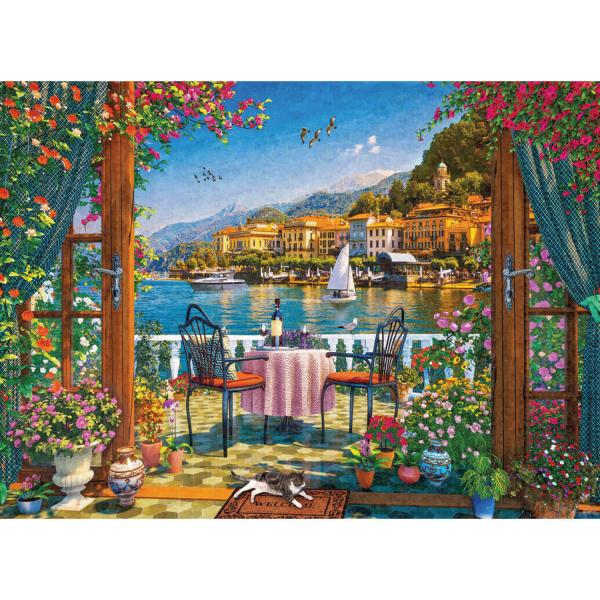 4000 piece puzzle : Como Terrace   - Anatolian-ANA5203