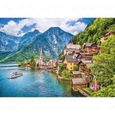 2000 pieces puzzle : Hallstatt Lake