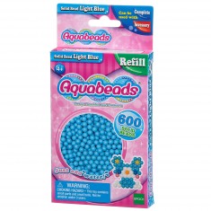 Aquabeads: Recambio de 600 cuentas celestes