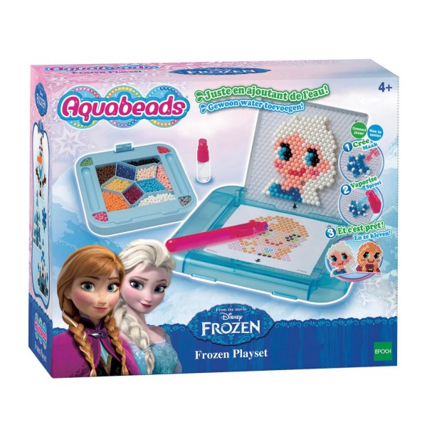 Perles Aquabeads : Coffret La Reine des Neiges (Frozen) - Aquabeads-79708