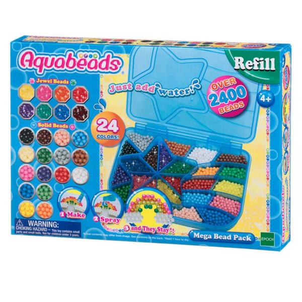 The mega refill 2400 pearls - Aquabeads-31502