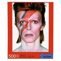 500 pieces jigsaw puzzle : David Bowie Aladdin Sane