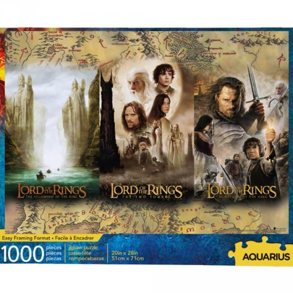1000 piece puzzle Tryptic: The Lord of the Rings - Aquarius-57918