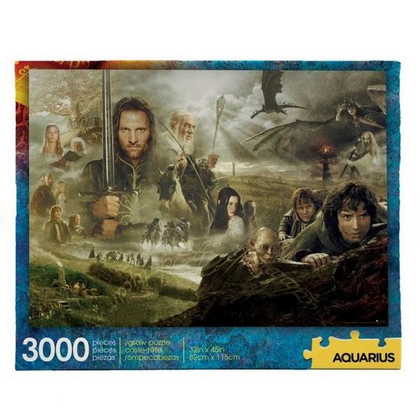 Puzzle 3000 pieces : The Lord of the Rings - Aquarius-57976