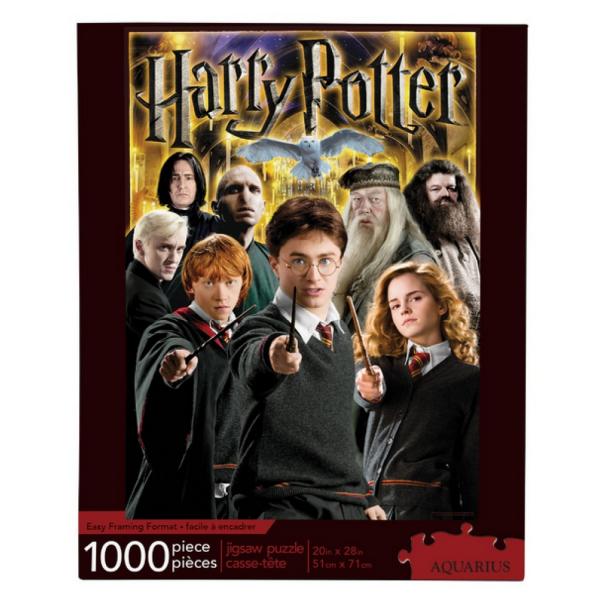 Puzzle 1000 pièces : Harry Potter Collage - Aquarius-58130