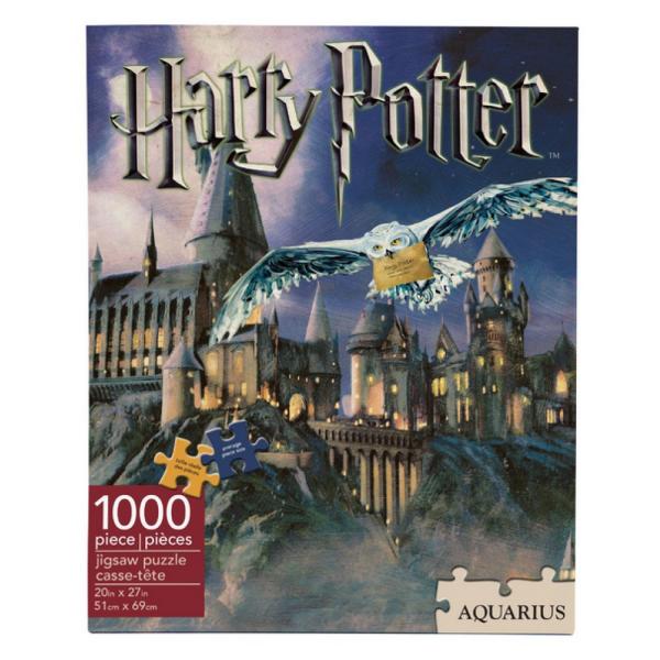 Jigsaw puzzle 1000 pièces : Harry Potter Hogwarts - Aquarius-58045