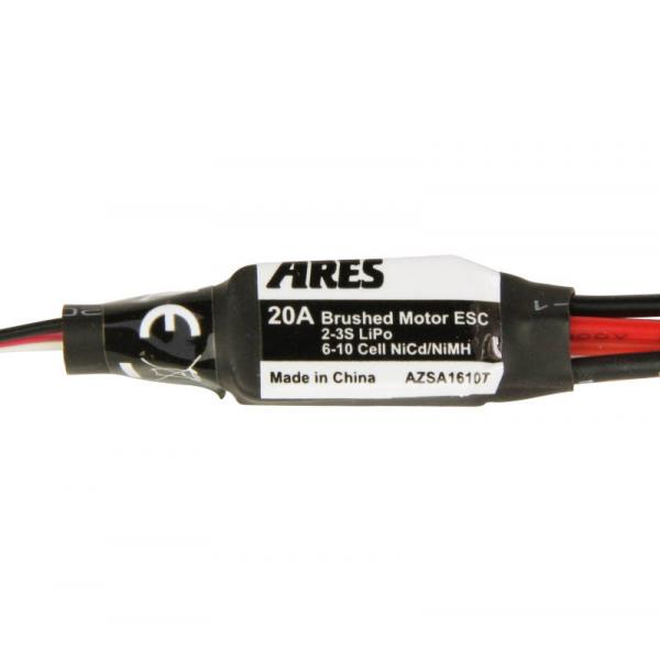 20-Amp Brushed Motor ESC with T-Connector (Gamma 370 V2) - AZSA1610T