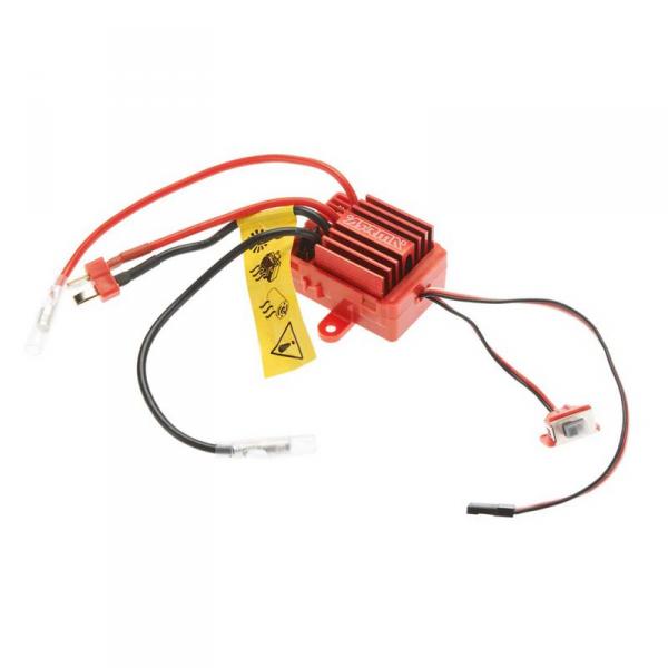 AR390068 - Mega 12T Brushed ESC (Red) - AR390068-ARAM1005