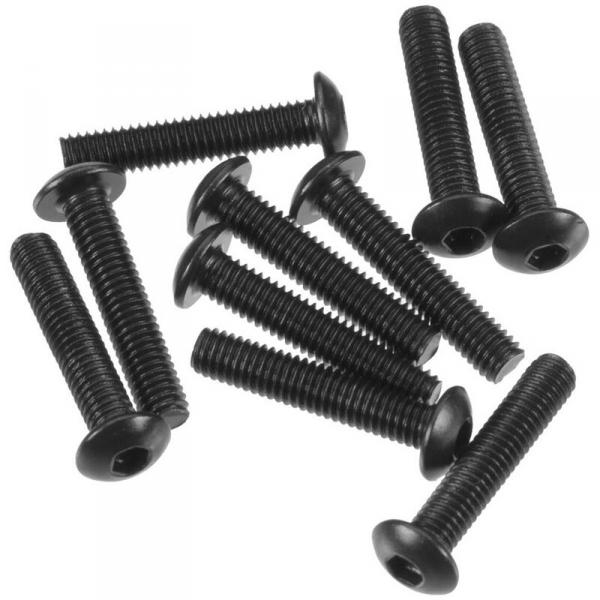 AR721315 - Button Head Screw 3x15mm (10) - AR721315-ARAC9802