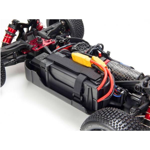 Arrma 1/8 TYPHON 6S BLX 4WD Brushless Buggy RTR, Rouge/Gris - AR106028