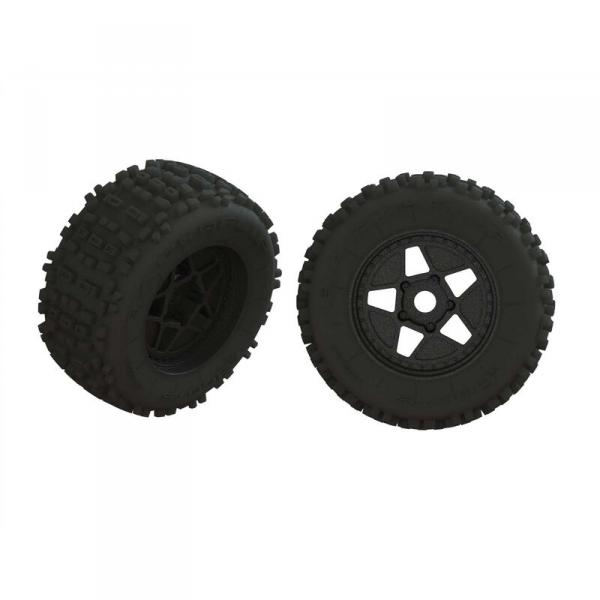 dBoots BACKFLIP Tire Set Glued (1pr) - Arrma - ARA550064