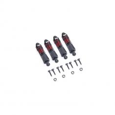 Set Amortisseur en aluminium, longueur 58 mm, huile 300 cSt (4) : GROM
