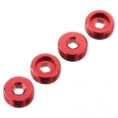 AR330196 - Nut Front Hub Aluminum Red (4)