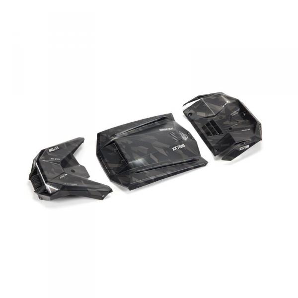 Arrma - FIRETEAM Exterior Body Panels Painted Black Camo - ARA411023