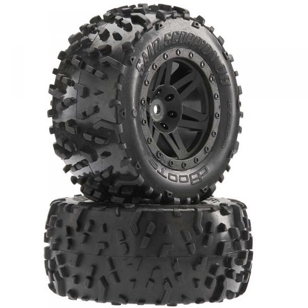AR550025 Sand Scorpion DB XL Tire/Wheel Blk Re (2) - AR550025-ARAC9641