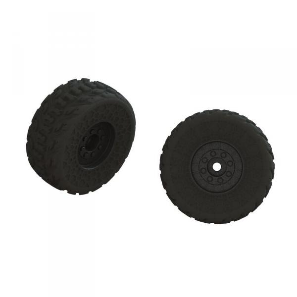 Arrma - dBoots FIRETEAM Tire Set Glued (1 Pair) - ARA550107