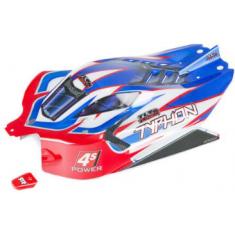 TYPHON TLR Tuned Finished Body Red/Blue