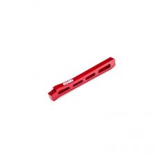 Front Center Chassis Brace Aluminum 118mm Red - Arrma