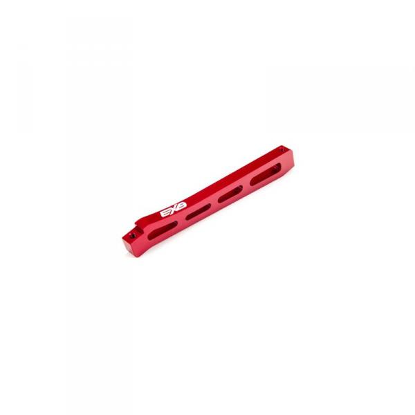 Front Center Chassis Brace Aluminum 118mm Red - Arrma - ARA320565