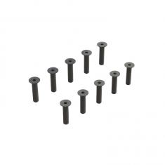 Flat Head Hex Machine Screw M3.5x16mm (10)