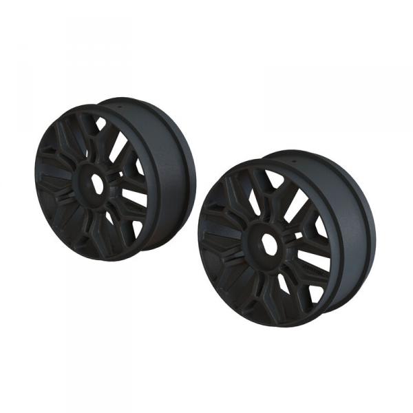 1/8 Buggy Wheel Black (2) Arrma - ARA510120