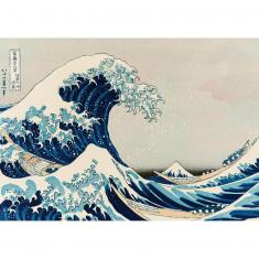1000-teiliges Puzzle: Die große Welle vor Kanagawa
