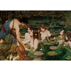 1500 piece puzzle : Hylas And The Nymphs, 1896