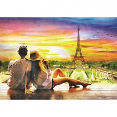 1500 piece puzzle : Romance in The Sunset