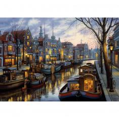 1500 piece puzzle : The Light of Canal