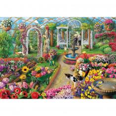 1500 piece puzzle : The Colors of Greenhouse