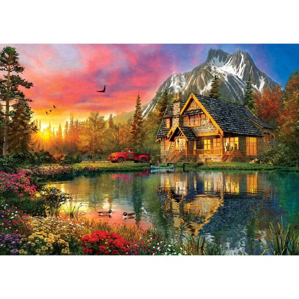 Puzzle de 2000 piezas: Las cuatro estaciones en un momento - ArtPuzzle-5477