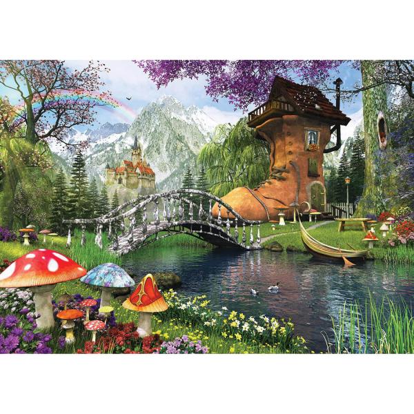 1000-teiliges Puzzle: Das alte Schuhhaus - ArtPuzzle-4467