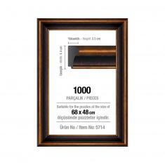 Frame For 1000 Pieces Puzzles - 43 mm : Brown