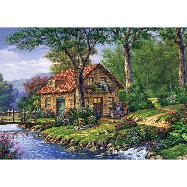 Puzzle de 1000 piezas: A lo largo de la paz - ArtPuzzle-5172