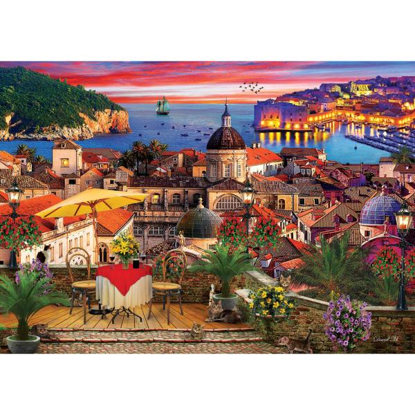 1000 piece puzzle : Dubrovnik - ArtPuzzle-5178