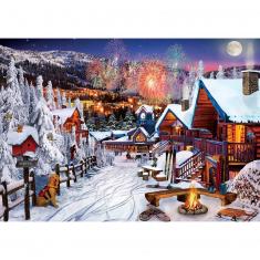 1000 piece puzzle : Winter Playground