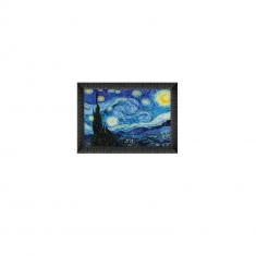 Puzzle 1000 pieces framed: The Starry Night, 1889