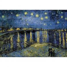 Puzzle 1000 pièces : Vincent van Gogh - Nuit étoilée 2