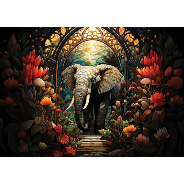 1000 piece puzzle : Guardian of Flowers - ArtPuzzle-5254