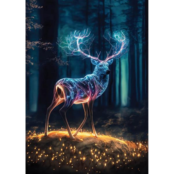 1000 piece phosphorescent puzzle : Patronus - ArtPuzzle-5260