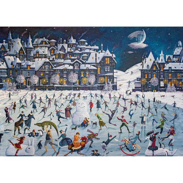 Puzzle 2000 pièces : Danse sur glace - ArtPuzzle-5498