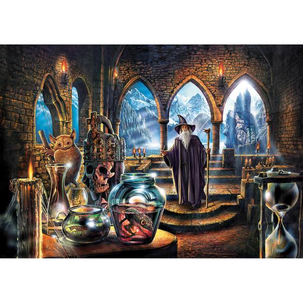1000-teiliges Puzzle: Das Schloss des Zauberers - ArtPuzzle-5268