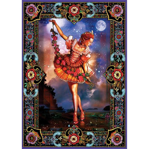 1000 piece puzzle : Ballet in the Moonlight - ArtPuzzle-5271