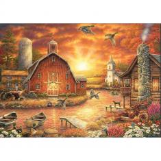 3000 piece puzzle : A new Day