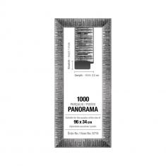 Rahmen für Panoramapuzzle 1000 Teile: Silber