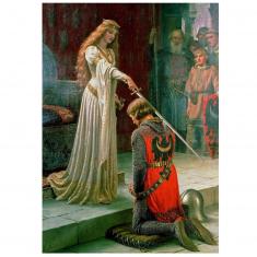1000 piece puzzle : The Accolade, 1901
