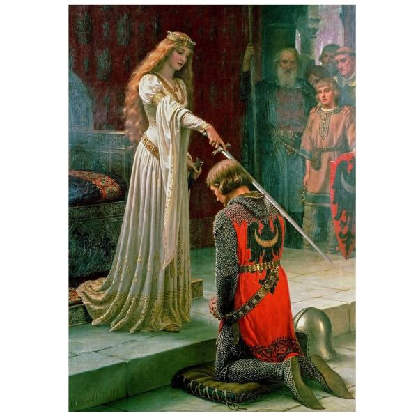 1000 piece puzzle : The Accolade, 1901 - ArtPuzzle-5209