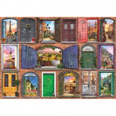 1000 piece puzzle : Doors of Europe