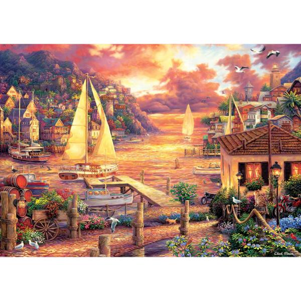 3000 piece puzzle : Golden Sea - ArtPuzzle-5524